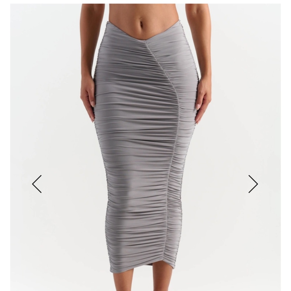 Naked Wardrobe midi skirt NWT